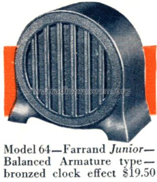 Farrand Junior Model 64; Farrand (ID = 1802019) Altavoz-Au