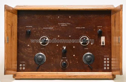 Brevets Marconi 6 Röhren ; Favarger & Co.; (ID = 3165848) Radio