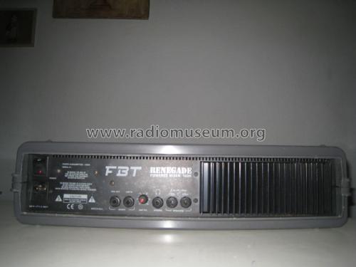 Renegade Powered Mixer 160 R; FBT Elettronica S.P. (ID = 2127781) Ampl/Mixer