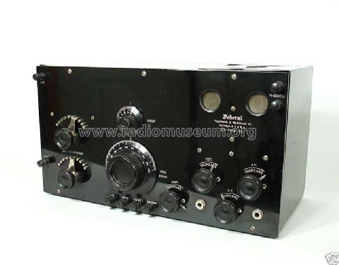 D. X. Type 58 DX58; Federal Radio Corp. (ID = 641479) Radio