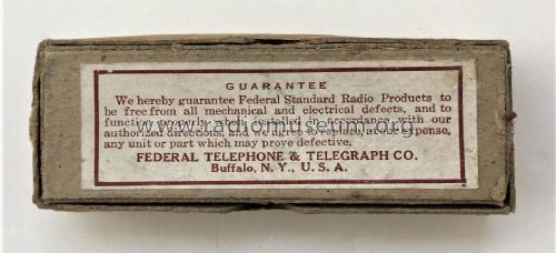 Federal Standard Radio Jack 1423-W; Federal Radio Corp. (ID = 2255670) Radio part