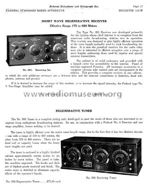 Federal Telephone Bulletin August, 1922 No. 115-W; Federal Radio Corp. (ID = 1870455) Paper