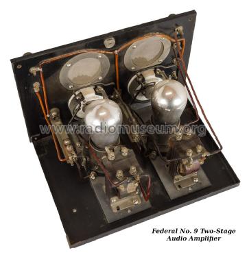 Two-Stage A. F. Amplifier No. 9; Federal Radio Corp. (ID = 2064809) Ampl/Mixer