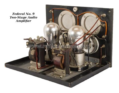 Two-Stage A. F. Amplifier No. 9; Federal Radio Corp. (ID = 2064810) Ampl/Mixer