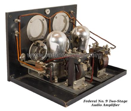 Two-Stage A. F. Amplifier No. 9; Federal Radio Corp. (ID = 2064811) Ampl/Mixer