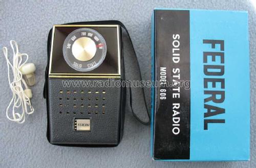 606 ; Federal Transistor (ID = 945999) Radio