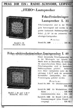 Lautsprecher L40P; Fischer & Hartmann; (ID = 1509303) Lautspr.-K