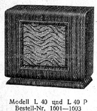 Lautsprecher L40P; Fischer & Hartmann; (ID = 1509307) Lautspr.-K