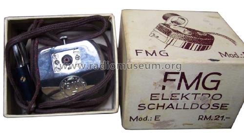 Elektro Schalldose Modell E; Fein-Maschinenbau-G. (ID = 1058117) Microphone/PU