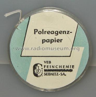 Polreagenzpapier ; Feinchemie Sebnitz, (ID = 2532725) Equipment