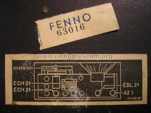 Sampo 49 V FR195 V; Fenno, Helsinki - (ID = 1322023) Radio