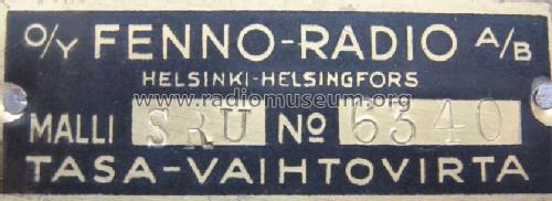 Seura TV SRU ; Fenno, Helsinki - (ID = 596864) Radio