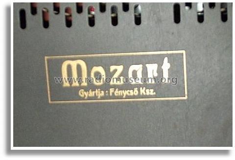 Mozart ; Fénycső (ID = 179076) Radio