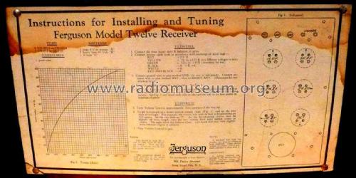 12 lowboy console; Ferguson in the (ID = 2161168) Radio