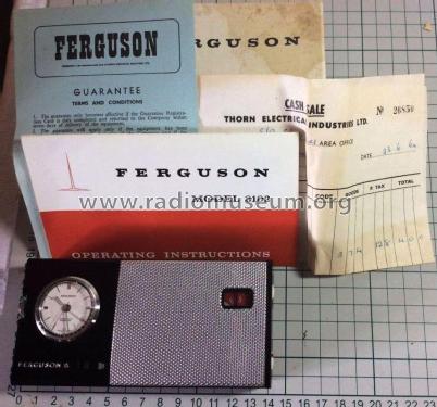 3102; Ferguson Brand, (ID = 1963249) Radio