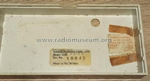 3102; Ferguson Brand, (ID = 2902093) Radio