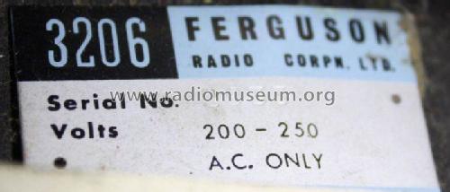 3206; Ferguson Brand, (ID = 2173697) R-Player