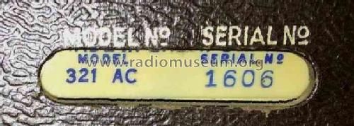 321A; Ferguson Brand, (ID = 2094232) Radio