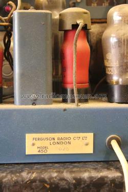 450; Ferguson Brand, (ID = 1554083) Radio
