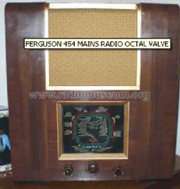 454; Ferguson Brand, (ID = 1020168) Radio