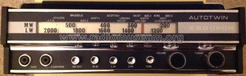 Autotwin 3173; Ferguson Brand, (ID = 1973195) Radio