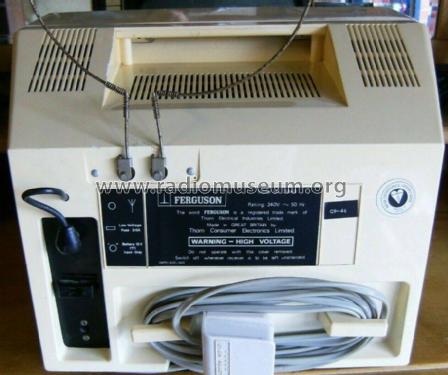 Mains/Battery Portable Television 3848; Ferguson Brand, (ID = 2694546) Televisión