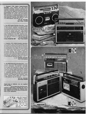 Stereo Radio Cassette Recorder 3T09; Ferguson Brand, (ID = 2805179) Radio