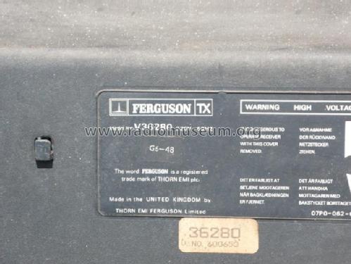 V36280; Ferguson Brand, (ID = 1645299) Television