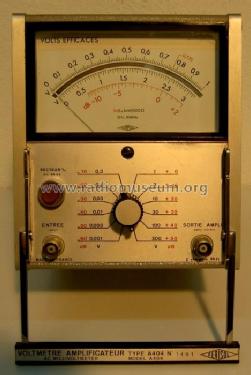 Voltmètre Amplificateur A404; Ferisol; Paris (ID = 399018) Equipment