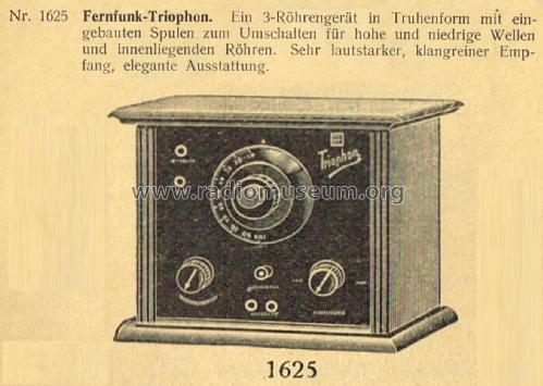 Triophon ; Fernfunk, (ID = 2922383) Radio