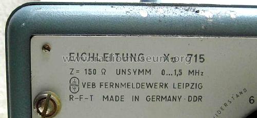 Eichleitung Xa 715; Fernmeldewerk (ID = 1718131) Equipment