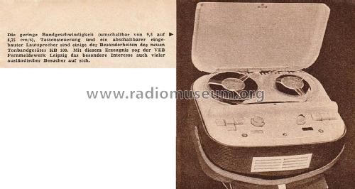 KB100; Fernmeldewerk (ID = 2606881) Ton-Bild