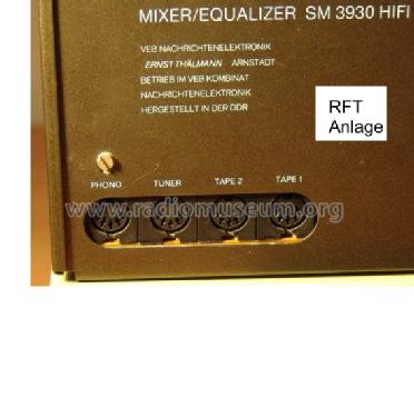 Mixer/Equalizer SM3930 HiFi; Fernmeldewerk (ID = 174651) Ampl/Mixer