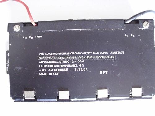 Nachfolgeverstärker NV-20 stereo; Fernmeldewerk (ID = 795968) Ampl/Mixer