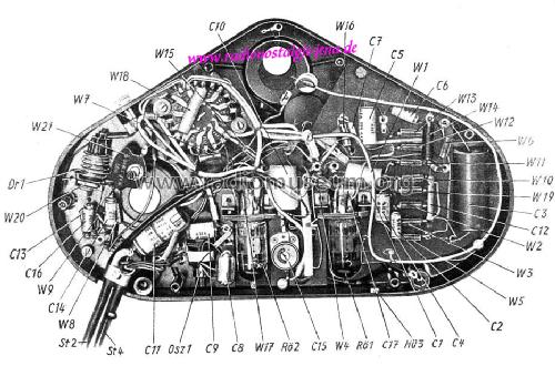 Aufsatz-Bandgerät Toni 8433.7; Fernmeldewerk (ID = 586067) Reg-Riprod