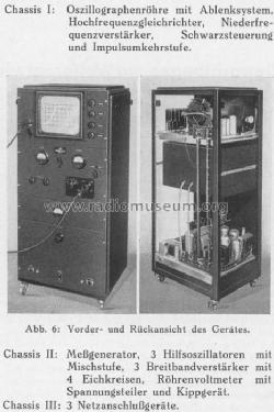 Frequenzkurvenschreiber ; Fernseh Fernseh AG, (ID = 391668) Equipment