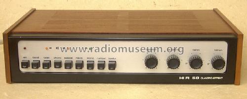 HIFI 50 Quadro-Effekt; Fernseh-Radio Berlin (ID = 102963) Ampl/Mixer