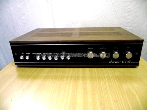 Stereo-Verstärker HV15; Fernseh-Radio Berlin (ID = 1200573) Ampl/Mixer