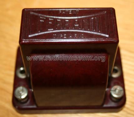 Audio Frequency Transformer AF10; Ferranti, GB (ID = 2169667) Radio part