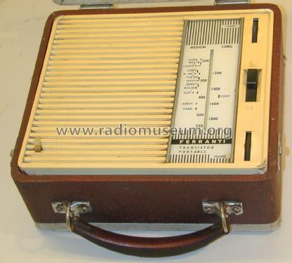 Transistor Portable PT1010 ; Ferranti, GB (ID = 2098615) Radio