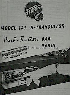 8-Transistor Push-Button Car Radio 149; Ferris Bros. Pty Ltd (ID = 1047060) Car Radio