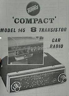 Compact 8 Transistor M145 ; Ferris Bros. Pty Ltd (ID = 1046405) Car Radio