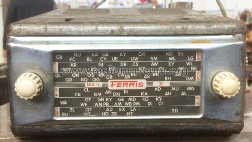 Model 99 ; Ferris Bros. Pty Ltd (ID = 2251783) Car Radio