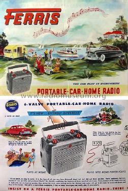 Portable-Car-Home-Radio 106 or M106; Ferris Bros. Pty Ltd (ID = 1234110) Radio