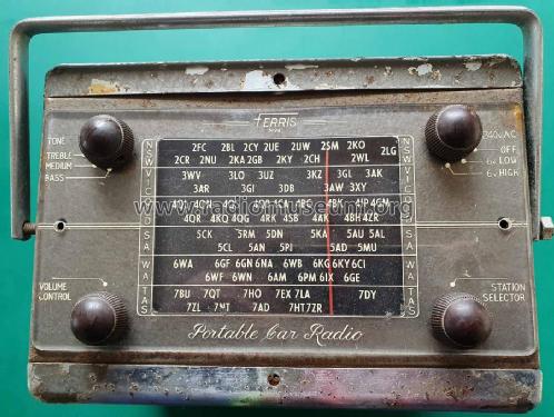 Portable Car Radio 94 M94; Ferris Bros. Pty Ltd (ID = 3000765) Radio