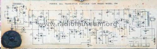 Portable Car Radio M184 ; Ferris Bros. Pty Ltd (ID = 2932073) Radio