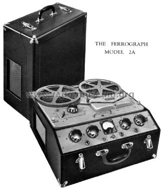 2A/NH; Ferrograph, British (ID = 1103545) Ton-Bild