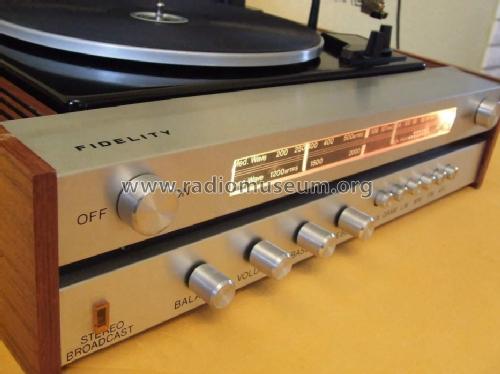 Stereo Receiver U.A.I; Fidelity Radio Co. (ID = 1372578) Radio