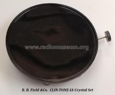 Clin-Tone-Ia Crystal Receiver ; Field & Co., R. B.; (ID = 2539367) Galène