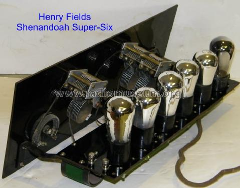 Shenandoah Super-Six ; Fields, Henry; (ID = 940309) Radio